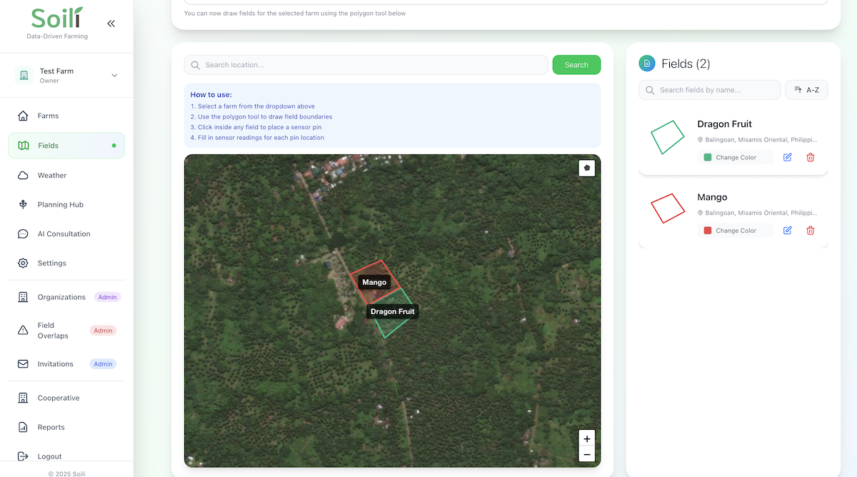 Soili Smart Farming Platform
